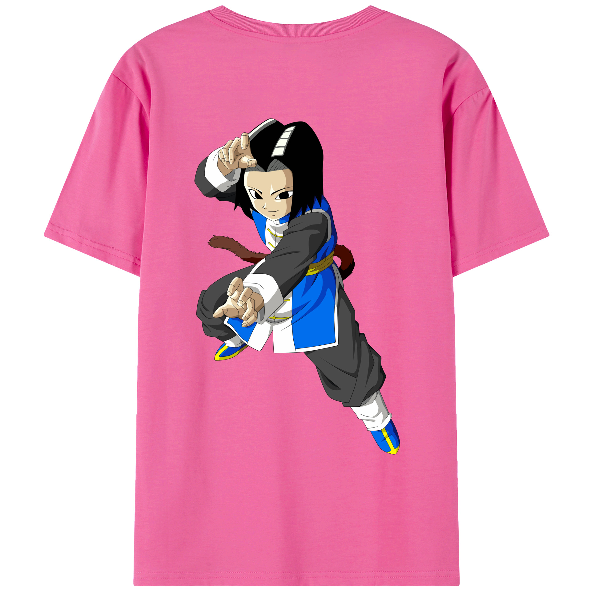 （画像用） ドラゴンボール DRAGON BALL レディース半袖Tシャツ(バックプリント)